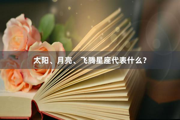 太阳、月亮、飞腾星座代表什么？